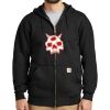 Midweight Hooded Zip Front Sweatshirt Thumbnail
