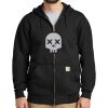 Midweight Hooded Zip Front Sweatshirt Thumbnail
