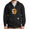 Midweight Hooded Zip Front Sweatshirt Thumbnail