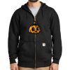 Midweight Hooded Zip Front Sweatshirt Thumbnail