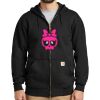 Midweight Hooded Zip Front Sweatshirt Thumbnail