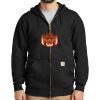 Midweight Hooded Zip Front Sweatshirt Thumbnail