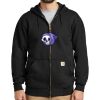Midweight Hooded Zip Front Sweatshirt Thumbnail
