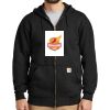 Midweight Hooded Zip Front Sweatshirt Thumbnail
