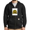 Midweight Hooded Zip Front Sweatshirt Thumbnail