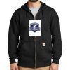 Midweight Hooded Zip Front Sweatshirt Thumbnail