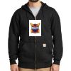 Midweight Hooded Zip Front Sweatshirt Thumbnail