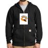 Midweight Hooded Zip Front Sweatshirt Thumbnail
