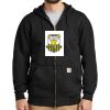Midweight Hooded Zip Front Sweatshirt Thumbnail