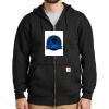 Midweight Hooded Zip Front Sweatshirt Thumbnail