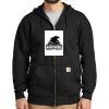 Midweight Hooded Zip Front Sweatshirt Thumbnail