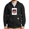 Midweight Hooded Zip Front Sweatshirt Thumbnail