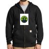 Midweight Hooded Zip Front Sweatshirt Thumbnail