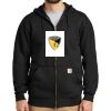 Midweight Hooded Zip Front Sweatshirt Thumbnail