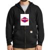 Midweight Hooded Zip Front Sweatshirt Thumbnail