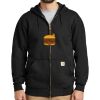 Midweight Hooded Zip Front Sweatshirt Thumbnail