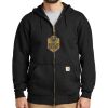 Midweight Hooded Zip Front Sweatshirt Thumbnail