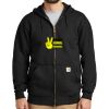 Midweight Hooded Zip Front Sweatshirt Thumbnail