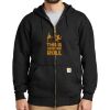 Midweight Hooded Zip Front Sweatshirt Thumbnail