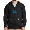 Midweight Hooded Zip Front Sweatshirt Thumbnail