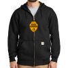 Midweight Hooded Zip Front Sweatshirt Thumbnail