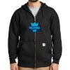 Midweight Hooded Zip Front Sweatshirt Thumbnail
