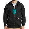 Midweight Hooded Zip Front Sweatshirt Thumbnail