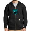 Midweight Hooded Zip Front Sweatshirt Thumbnail