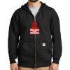 Midweight Hooded Zip Front Sweatshirt Thumbnail