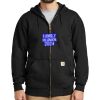 Midweight Hooded Zip Front Sweatshirt Thumbnail