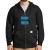 Midweight Hooded Zip Front Sweatshirt Thumbnail