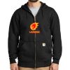 Midweight Hooded Zip Front Sweatshirt Thumbnail