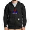 Midweight Hooded Zip Front Sweatshirt Thumbnail