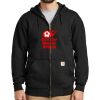 Midweight Hooded Zip Front Sweatshirt Thumbnail