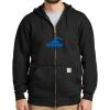 Midweight Hooded Zip Front Sweatshirt Thumbnail