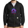 Midweight Hooded Zip Front Sweatshirt Thumbnail