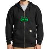 Midweight Hooded Zip Front Sweatshirt Thumbnail