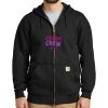Midweight Hooded Zip Front Sweatshirt Thumbnail