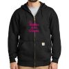 Midweight Hooded Zip Front Sweatshirt Thumbnail