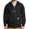 Midweight Hooded Zip Front Sweatshirt Thumbnail