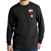 Workwear Pocket Long Sleeve T Shirt Thumbnail